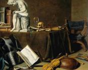 彼得 克莱兹 : Vanitas Still Life with the Spinario